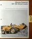 Massey Ferguson MF 356 Shovel Loader Brochure Manual 349/465-5-1 4/65