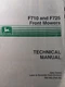 John Deere F710 F725 Front Mower Tractor Technical Master Repair Service Manual