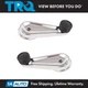 TRQ Front Inside Interior Chrome Manual Window Crank Pair for International