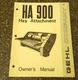Gehl HA 900 HA900 Hay Attachment Owner's Manual Form No. 901563