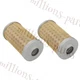2x Fuel Filter fit for Kubota L3301 L3560 L4060 L4701 L4760 L5060 L5460