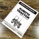 Kubota L2050 DT Tractor Operators Manual Owners Book Maintenance Instructions