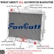 9360100100 FORKLIFT RADIATOR Fit MCFA CATERPILLAR MITSUBISHI GP25 FG15 FG25 FG30