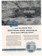 1957 Bucyrus Erie Ad: Model 150-B Ward Leonard Electric Shovel - in Montana