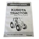 Kubota Tractor Operator's Manual M7-132 M7-152 M7-172