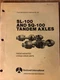 Rockwell International Front-Mounted SL-100 And SQ-100 Tandem Axles 1983