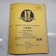Ford I&T Shop Manual Service FO-18 Fordson Dextra 2000 Super Dextra Tractors ++