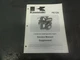 Kawasaki FE120 4-Stroke Air-Cooled Gasoline Engine Service Manual Supplement