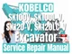 Kobelco Excavator SK100V SK100L-V SK120-V SK120LC-V Service Repair Manual