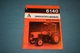 1984 Allis Chalmers 6140 Diesel Tractor Operator's Operators Manual