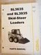 Gehl SL3635 SL3935 Skid Steer Loader Parts Manual.