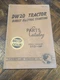 Caterpillar DW20 Tractor Direct Electric Starting Parts Catalog Manual 57C1-UP 