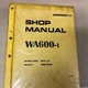 Komatsu WA600-1 SERVICE SHOP REPAIR MANUAL WHEEL LOADER BINDER pn SEBM04260106