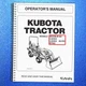 KUBOTA BX25DLB-AU LA240A AU-SG BT602 TRACTOR OPERATORS MANUAL DOUBLE BINDER