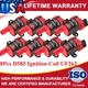 8 Ignition Coil Packs Round For Chevy Silverado 1500 GMC LS 5.3/6.0/4.8L Engine