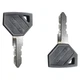 2X Ignition Key AM879480 For John Deere Tractor 2025R 2027R 2032R 2210 2320 4010