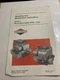 BRIGGS & STRATTON 92500 92900 110900 94500 OPERATING MAINTENANCE INSTRUCTIONS