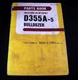 Komatsu D355A-5 Bulldozer Dozer Parts Manual Book Catalog List S/N12622 Up OEM