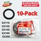 10Pack Honda 16271-ZE1-000 Air Filter Elbow Gasket GX110 GX120 GX140 GX160 GX200