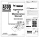 Bobcat A300 Turbo Skidsteer Loader Operation and Maintenance Manual 5211 5212...
