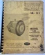 Twin Disc Model CO SERVICE SHOP REPAIR MANUAL HYDRAULIC TORQUE CONVERTER SM-124