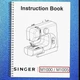 SINGER M1000 M1005 Sewing Machine User Manual Instructions for Use