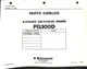 Kawasaki FG300D 4-Stroke Air-Cooled Engine Parts Catalog Manual