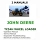 JOHN DEERE TC54H WHEEL LOADER OPERATORS REPAIR TECHNICAL SERVICE MANUAL  PDF