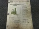 Clark Model C500-30 Forklift Lift Truck Parts Catalog Manual Book