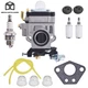 Carburetor Kit 300486 Fit For Earthquake E43 E43WC E43CE Auger MC43 MC4 Chainsaw