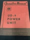 Used International Harvester UD-9 Power Unit Operators Manual 1949 U26I Used International Harvester UD-9 Power Unit Operators Manual 1949 U26I