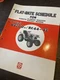 Kubota B4200 RC44-42 TRACTOR REPAIR TIME FLAT RATE SCHEDULE SERVICE MANUAL