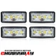 4x LED Upper Cab Light FOR  Deere 8010T Series: 8110T, 8210T, 8310T, 8410T