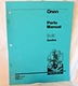 967-0225 Cummins Onan Parts Manual DJE Genset Catalog Generator Set Literature