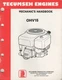 1993 TECUMSEH OHV15 ENGINES MECHANIC'S MANUAL 695795 (625)