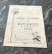 RARE BUCKEYE BEER SONG BOOK 31 PAGES BUCKEYE CO SONGS BUCKEYE BREWING TOLEDO OH