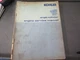 Kohler Single cyl Service manual K91,K141,K161,K181,K241,K301,K321,K341