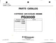 Kawasaki FG300D Parts Catalog 4-Stroke Air-Cooled Engine Manual