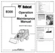 Bobcat B300 B-Series Backhoe Operation and Maintenance Manual 5717 PDF