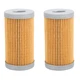 2PK Fuel Filters 84612-4316-0 for Kioti DK45 DK50 DS3510 DS4510 CK25 CK30 CK35