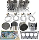 Overhaul Rebuild Kit for Kubota V2403 V2403-M Engine M5660SUH Hitachi ZX55UR-2 