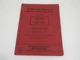 International IHC UD-16 Diesel Engine Repair Parts Catalog Manual Austin Western