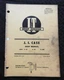 1957-1960 J I CASE "500 600 900B" TRACTOR I & T SERVICE SHOP REPAIR MANUAL