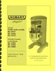 Hobart HL600 HL661 HL662 ML-1342 1343 Mixer INSTRUCTION MANUAL and PARTS CATALOG