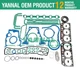 D2366 DE12TI DE12TIS D2366T full overhaul gasket kit for Doosan Daewoo engine