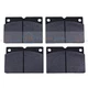 4 Pcs Brake Pads 79049871 Fits For Fiat Allis Wheel Loader FR10B FR7