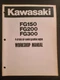 Kawasaki FG150 FG200 FG300 4-Stroke Air-Cooled Gas Engine Workshop Manual