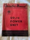 Vintage International Harvester IH UD-16 Power Unit Service Manual