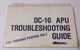 DC-10 Aircraft APU Troubleshooting Training Guide Schematic Reference Manual