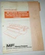 Massey Ferguson MF Straw Chopper Parts Catalog Manual Book 205-760 4-79 ORIGINAL